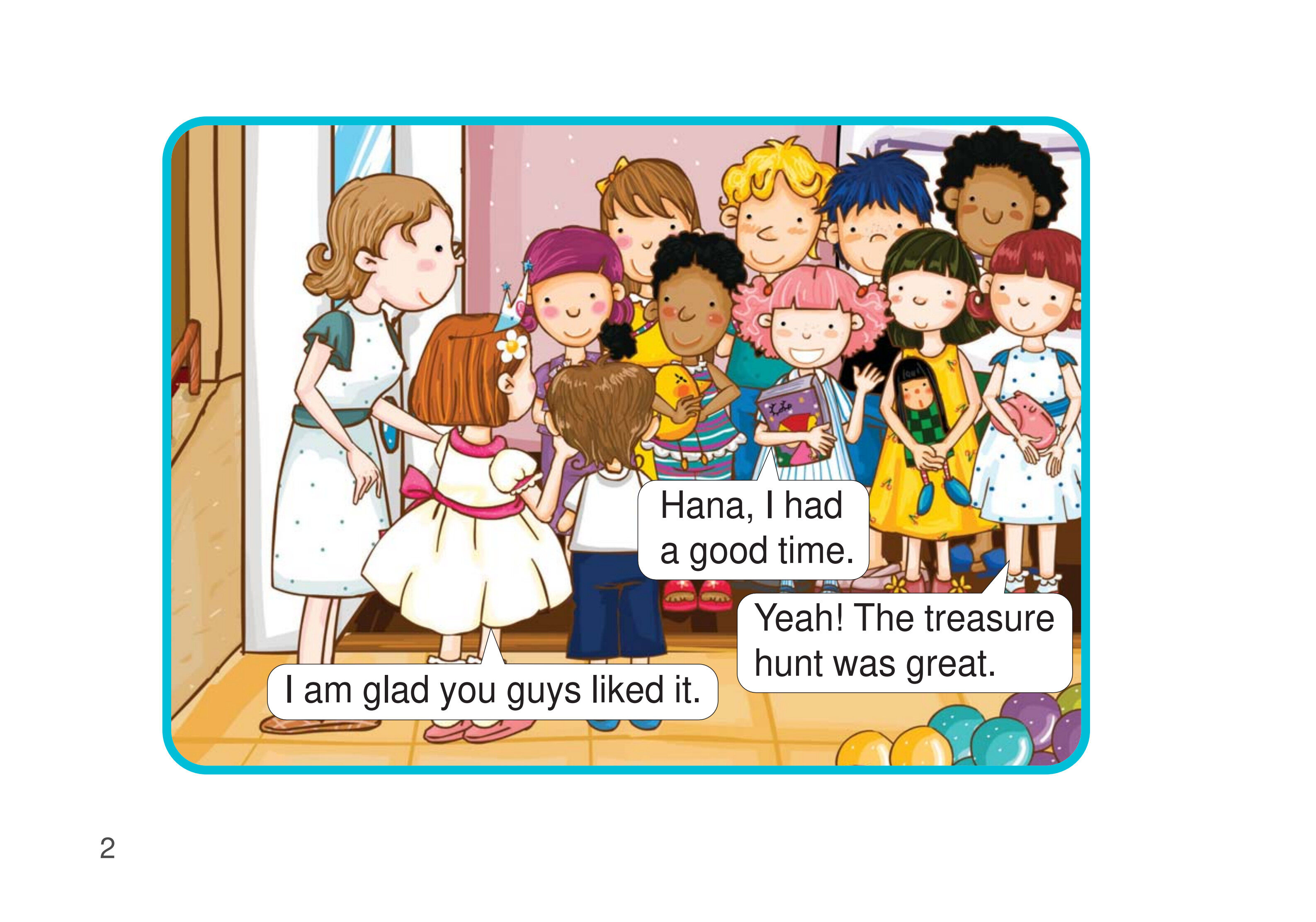 The Birthday Treasure Hunt绘本故事第3页