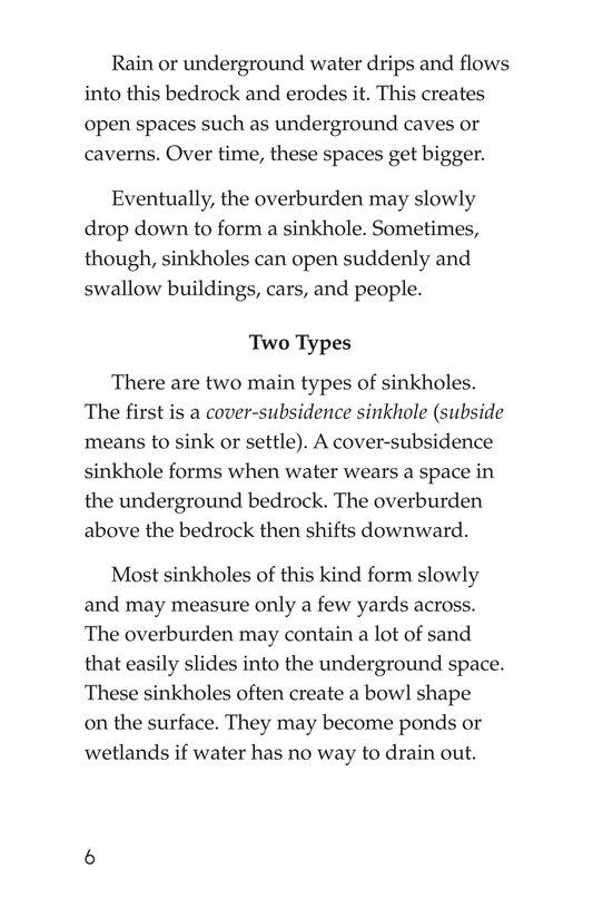 Sinkhole Science绘本故事第5页