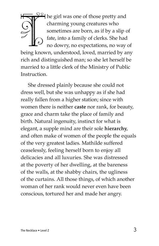 The Necklace绘本故事第3页