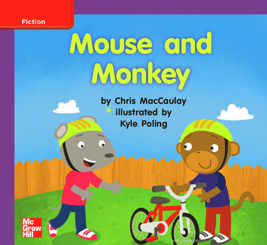 GK ELL U01W1 Mouse and Monkey绘本故事第2页