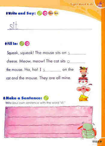 10 Sit On绘本故事第3页