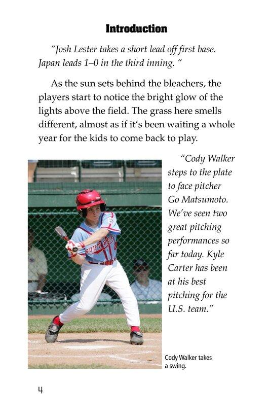 A Big League for Little Players绘本故事第3页