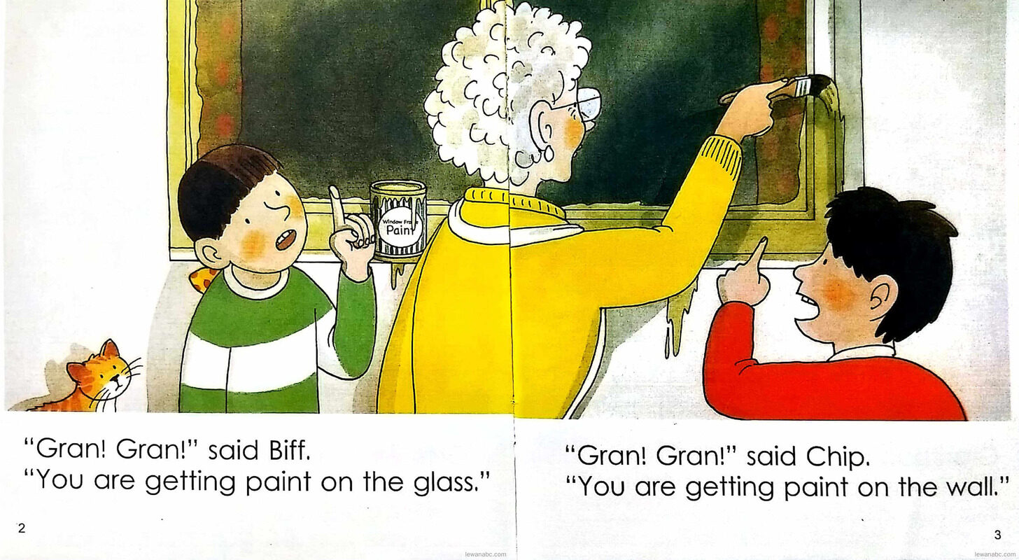 Gran's New Glasses绘本故事第4页