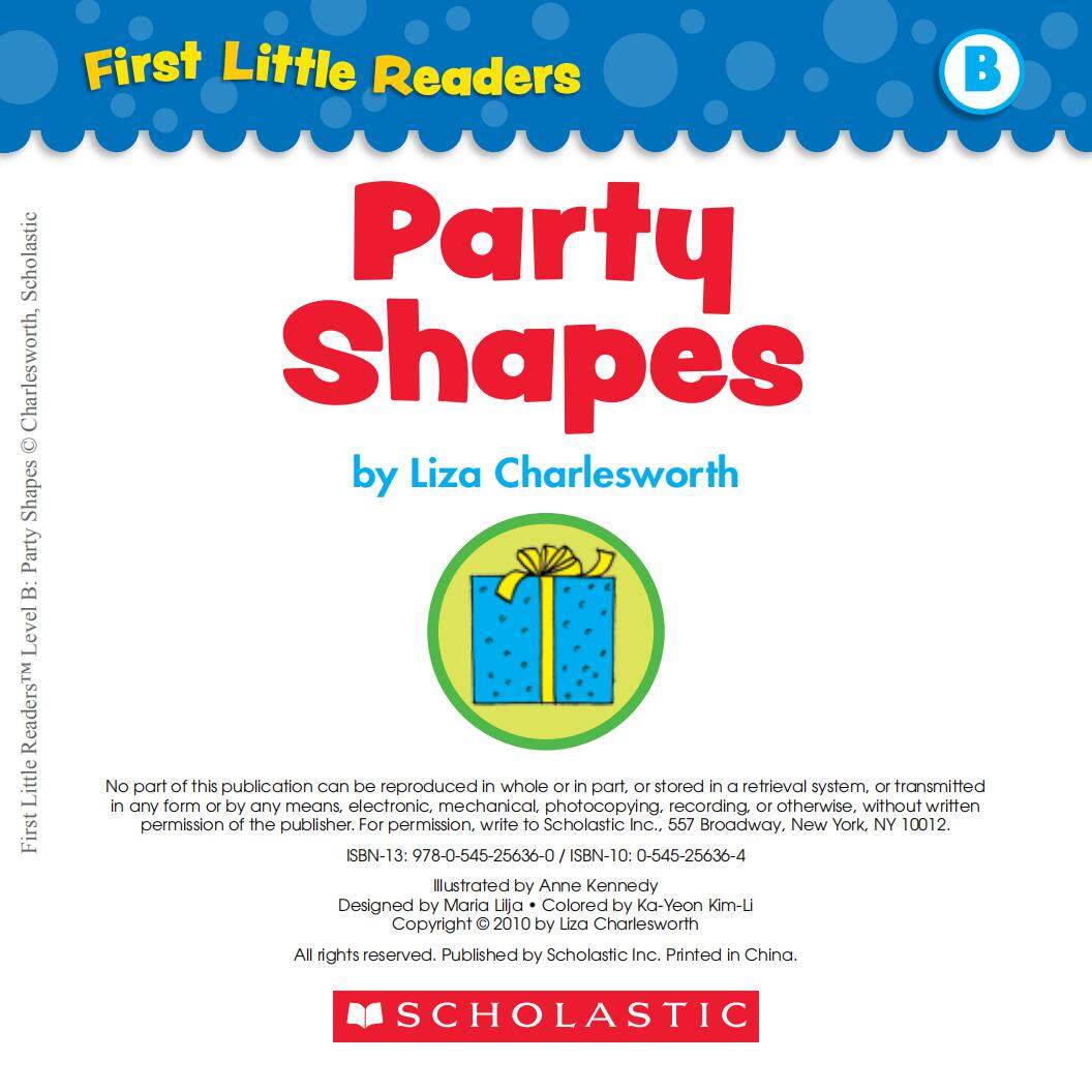 Party Shapes绘本故事第2页