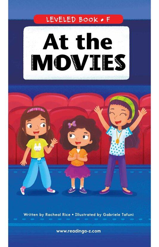 At the Movies绘本故事第2页