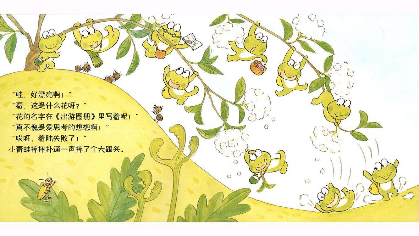 10只小青蛙去野餐绘本故事第5页
