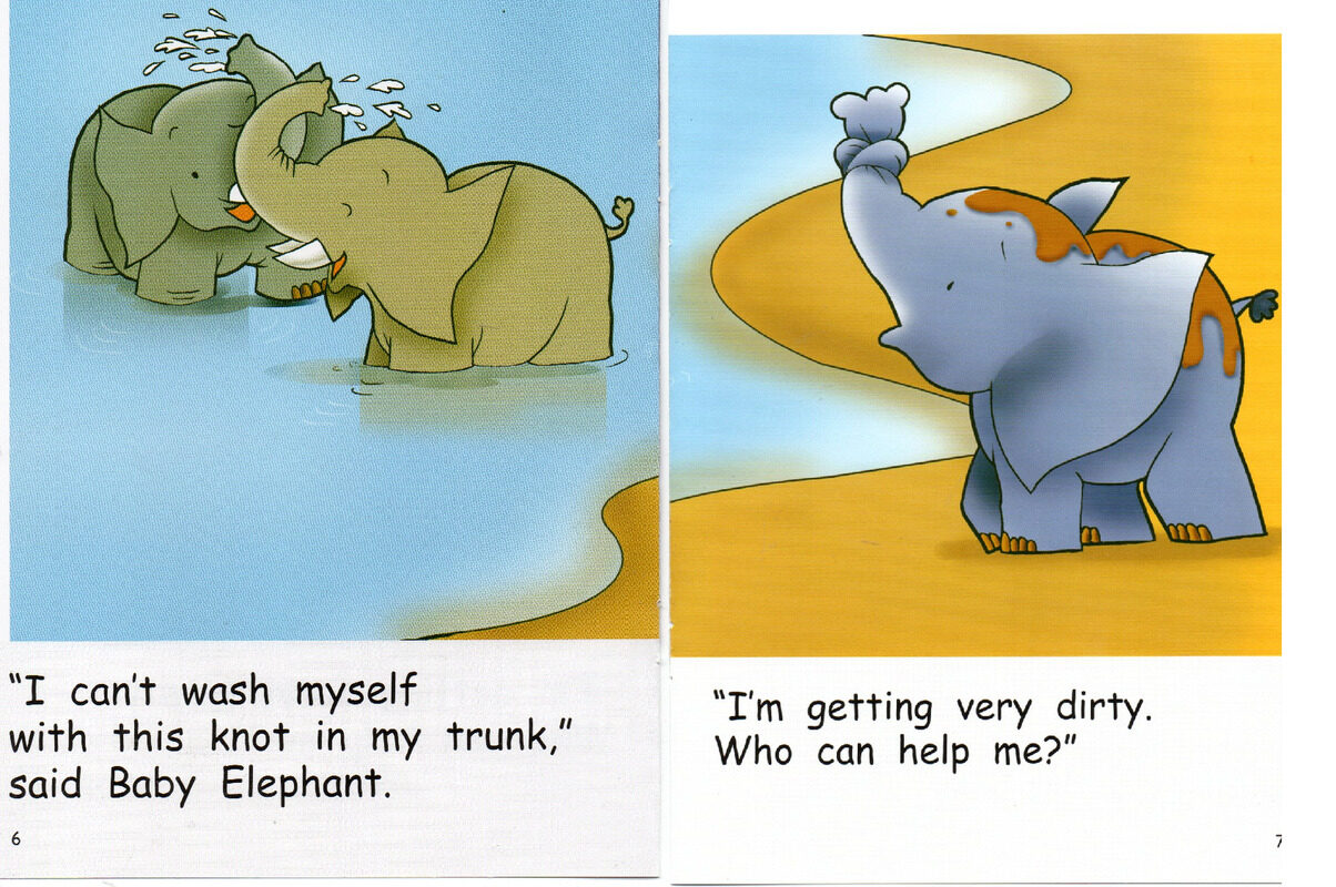 Baby Elephants Trunk绘本故事第5页