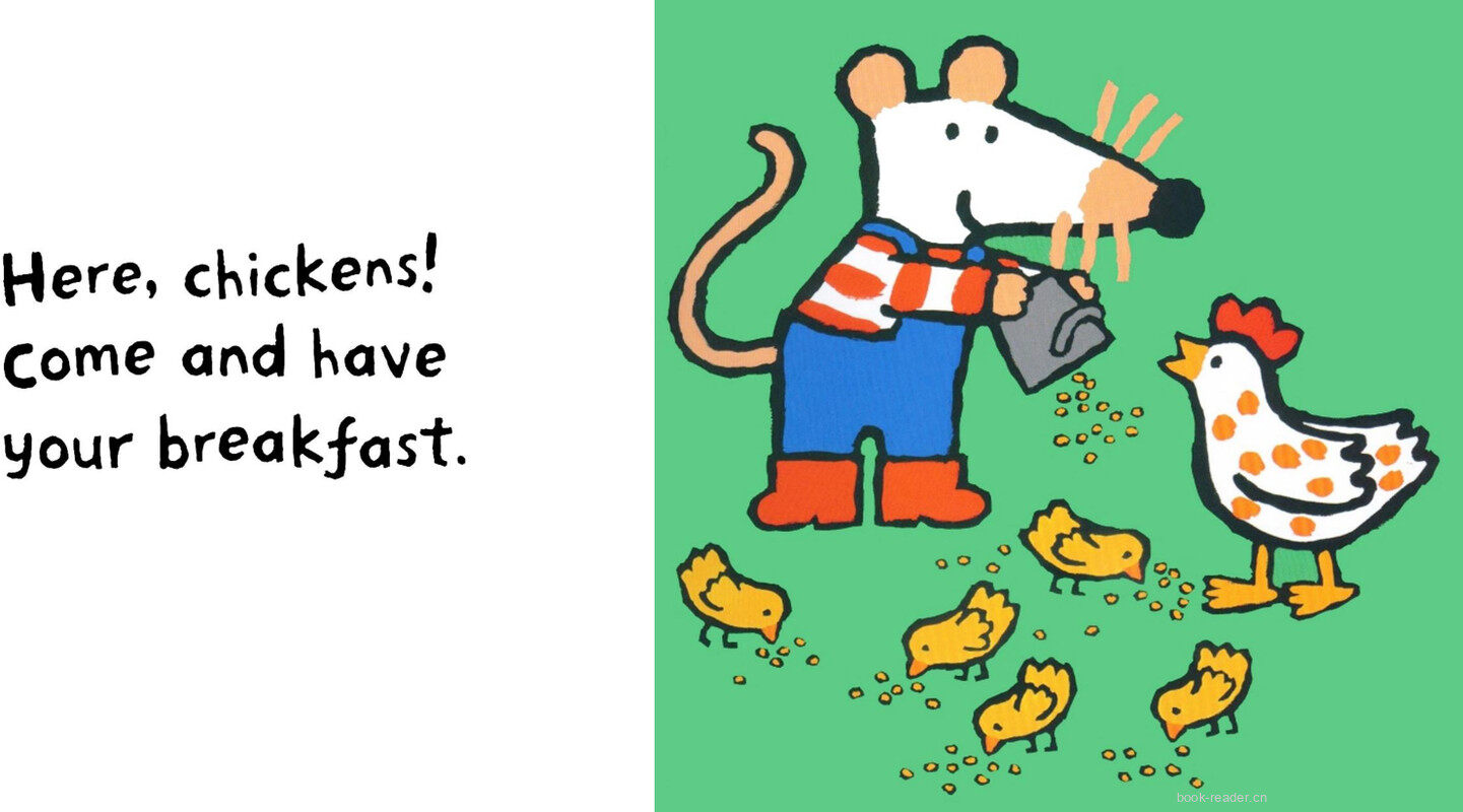 Maisy's Morning on the Farm绘本故事第5页