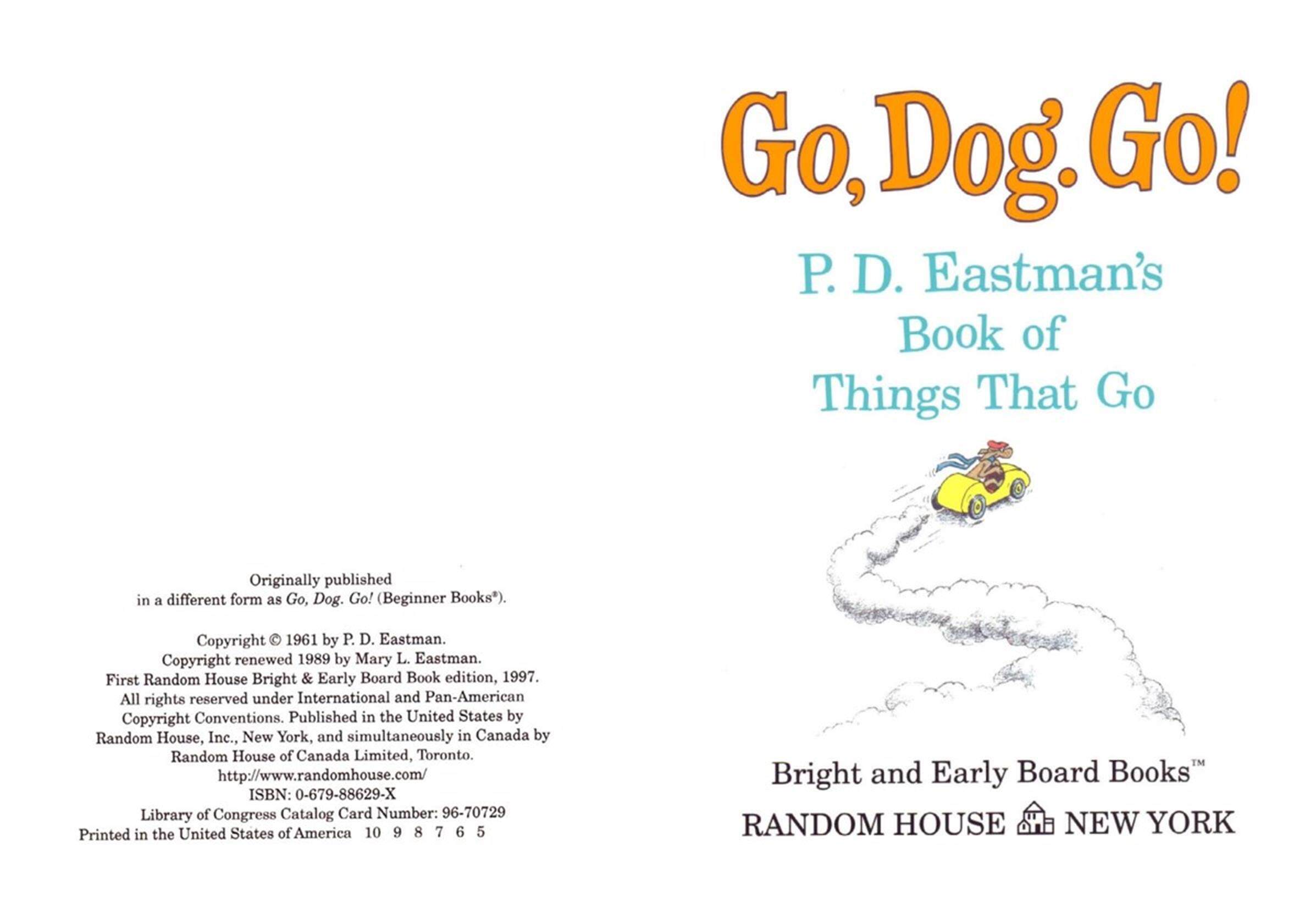 Go,Dog.Go绘本故事第3页