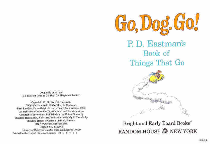 Go,Dog.Go绘本故事第3页