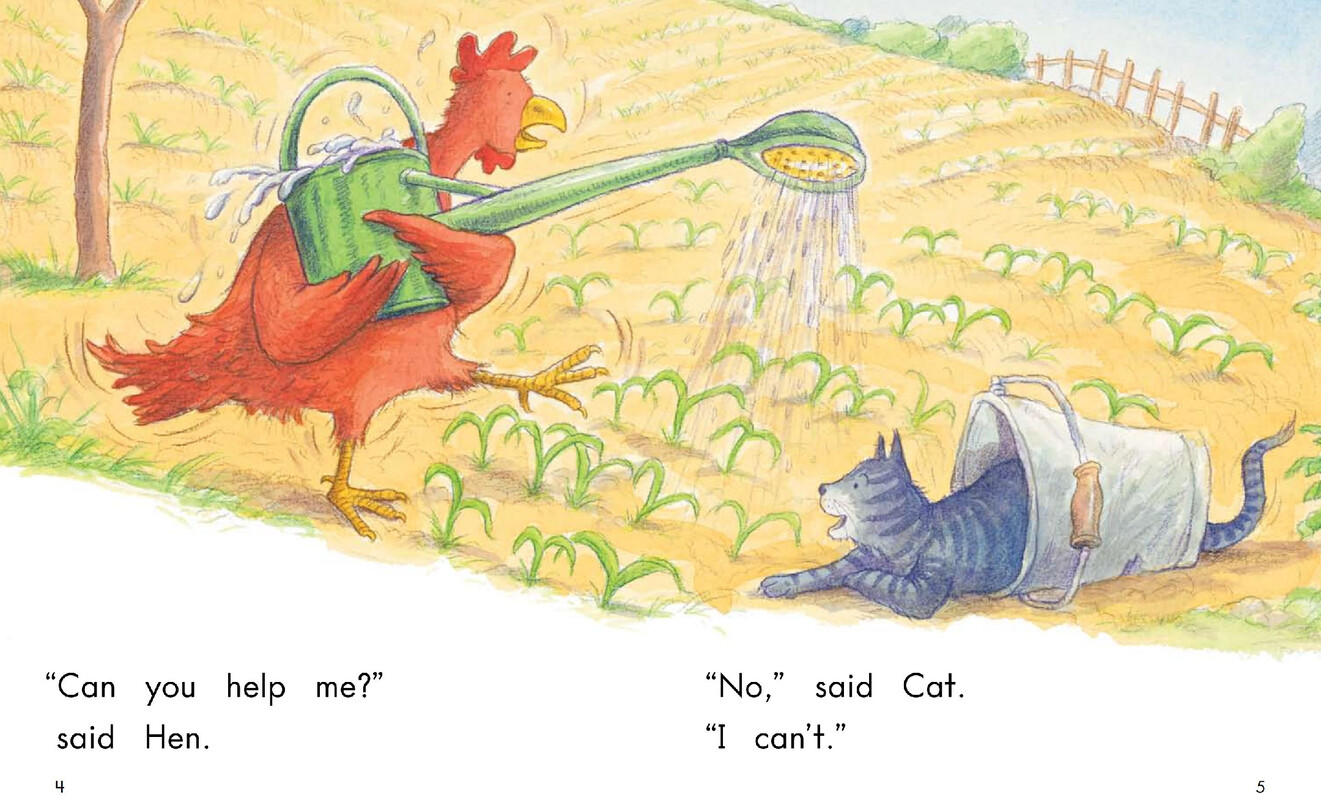 The Little Red Hen绘本故事第4页