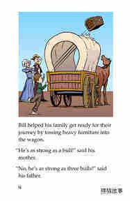 Pecos Bill Rides a Tornado绘本故事第4页