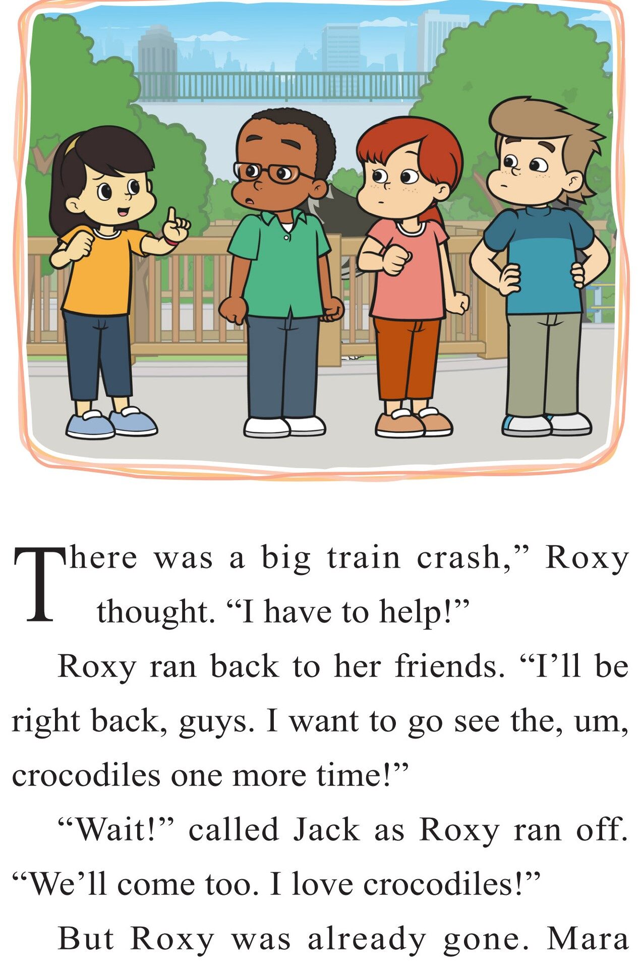 Animals on the Loose绘本故事第3页