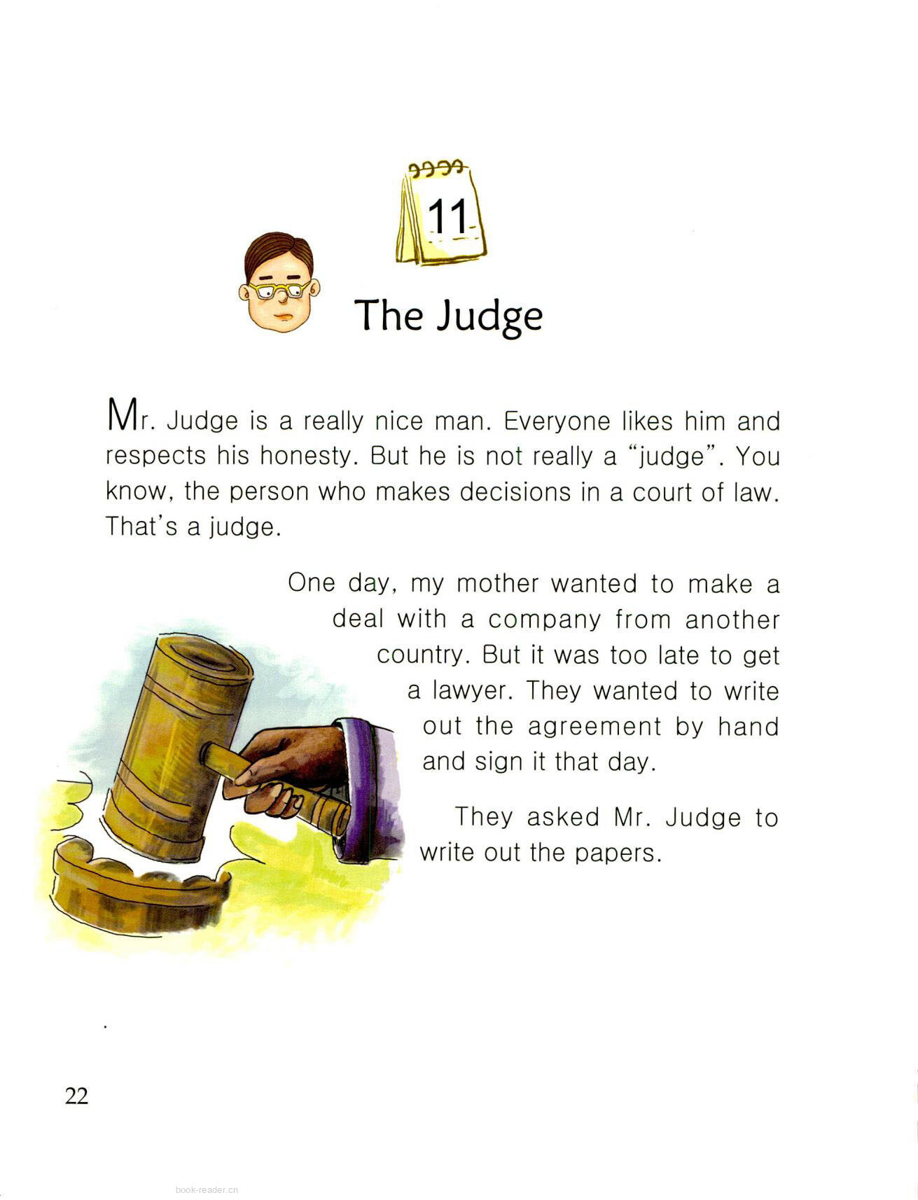 The Judge绘本故事第2页