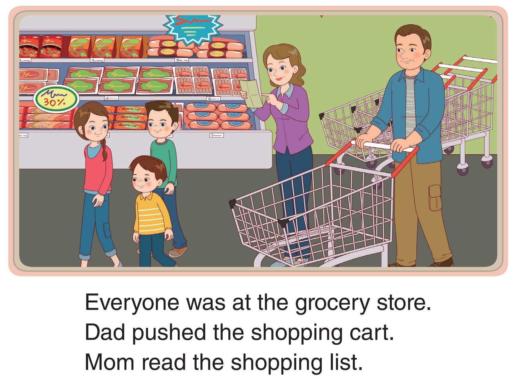 The Grocery Store绘本故事第3页