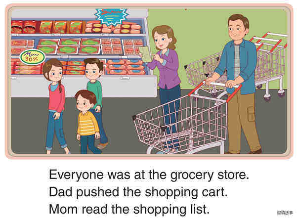 The Grocery Store绘本故事第3页