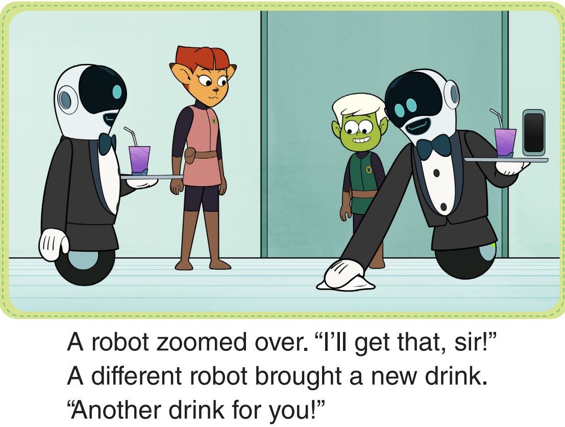 The Glitter Clouds绘本故事第4页