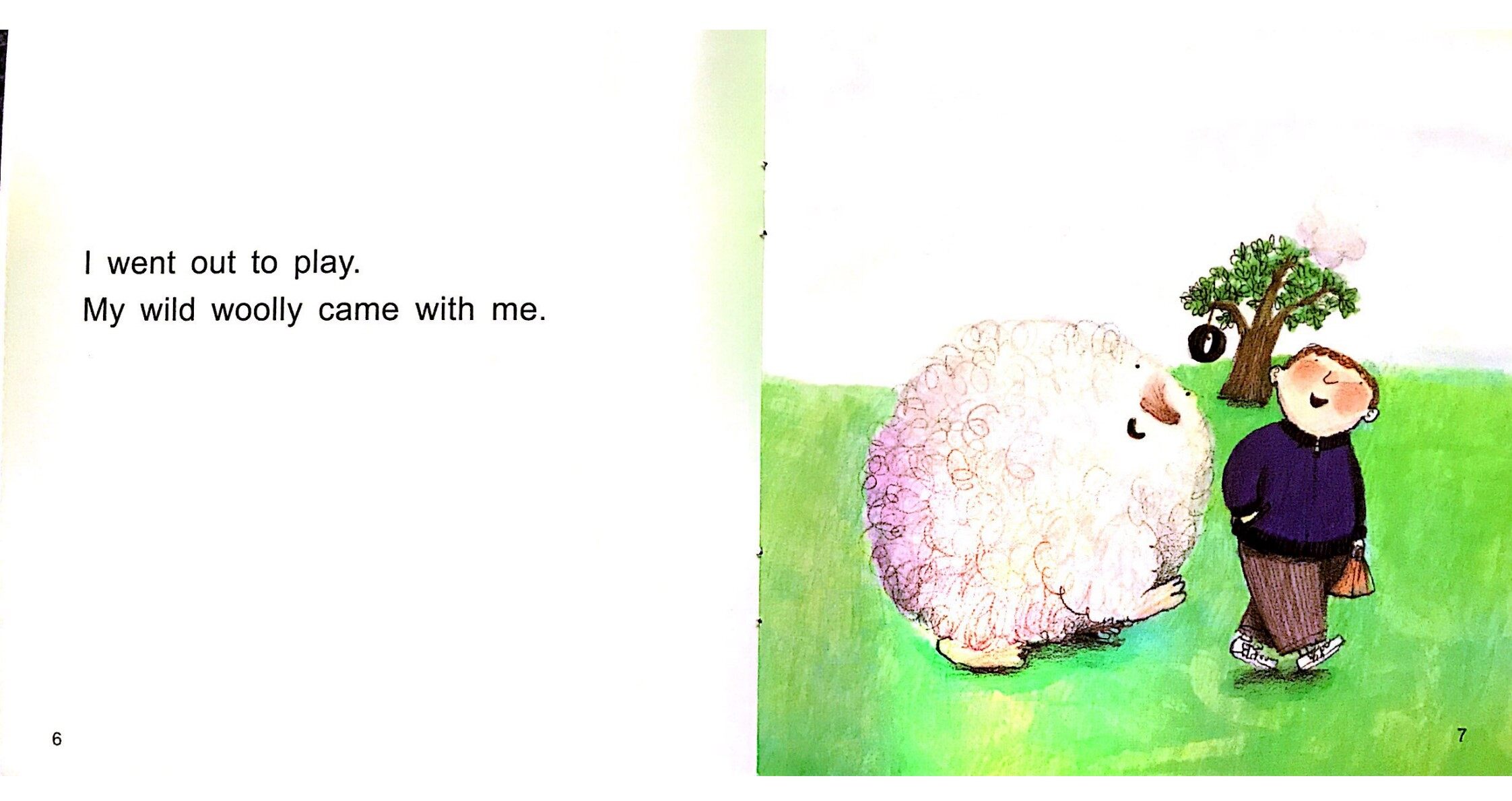 My Wild Woolly绘本故事第5页