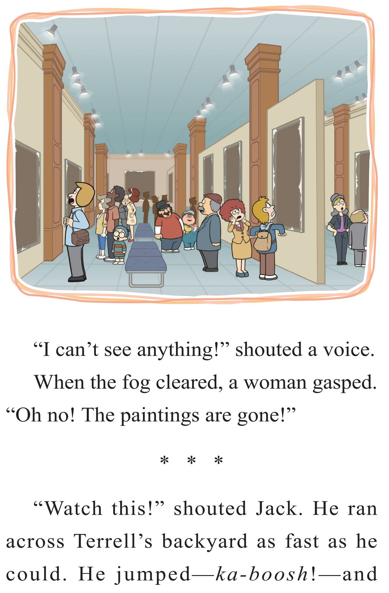 Stolen Paintings绘本故事第4页