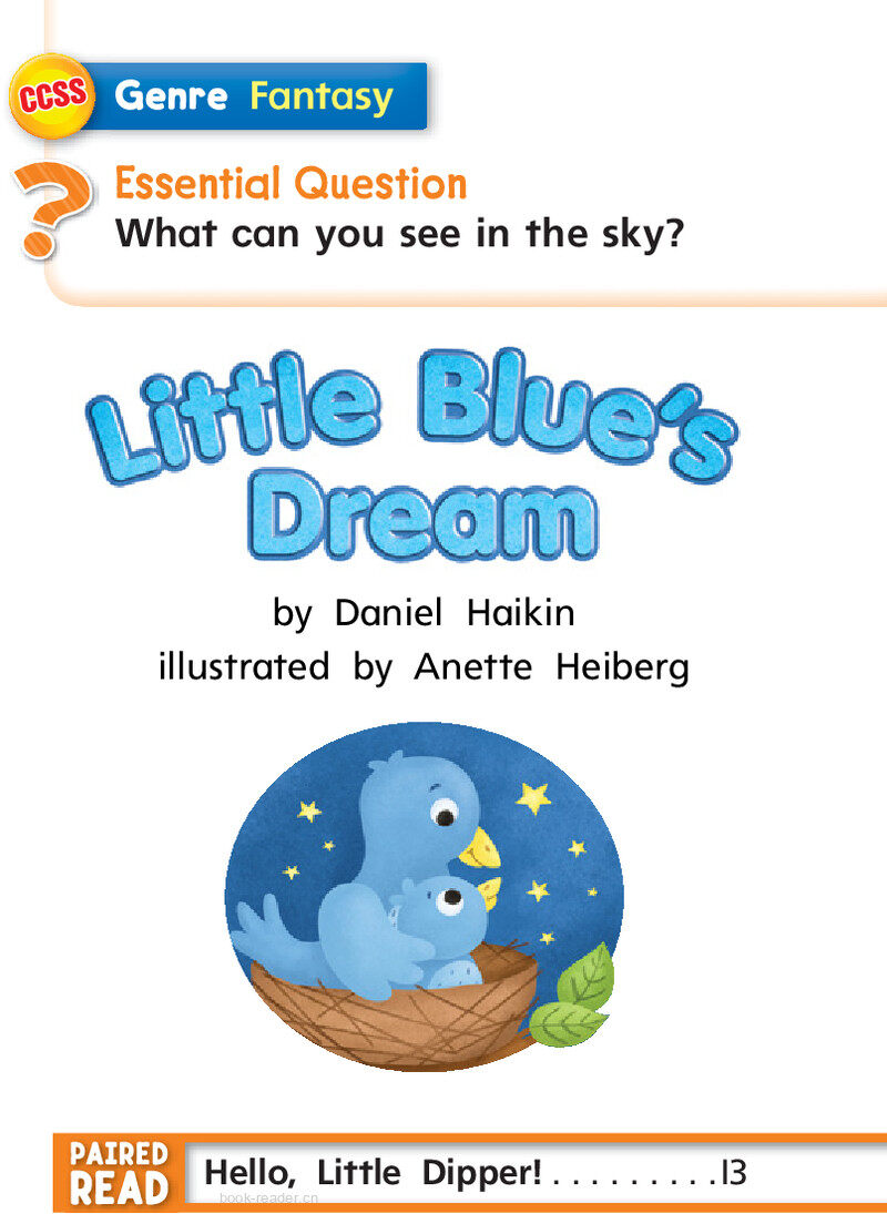 G1 App U5W2 Little Blue's Dream绘本故事第3页