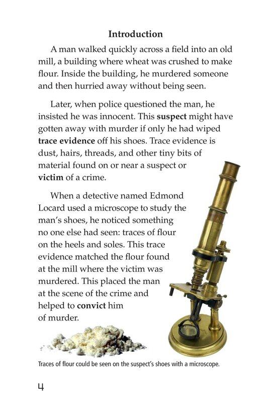 Seeing the Evidence Forensic Scientists at Work绘本故事第3页