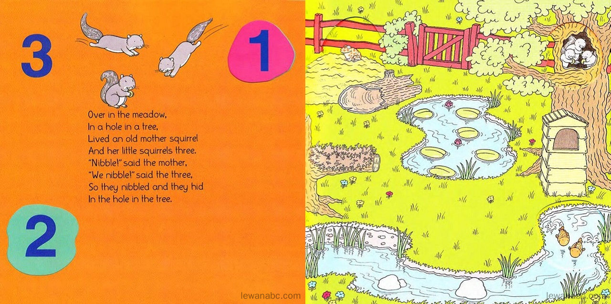 (36周)Over in the Meadow绘本故事第5页