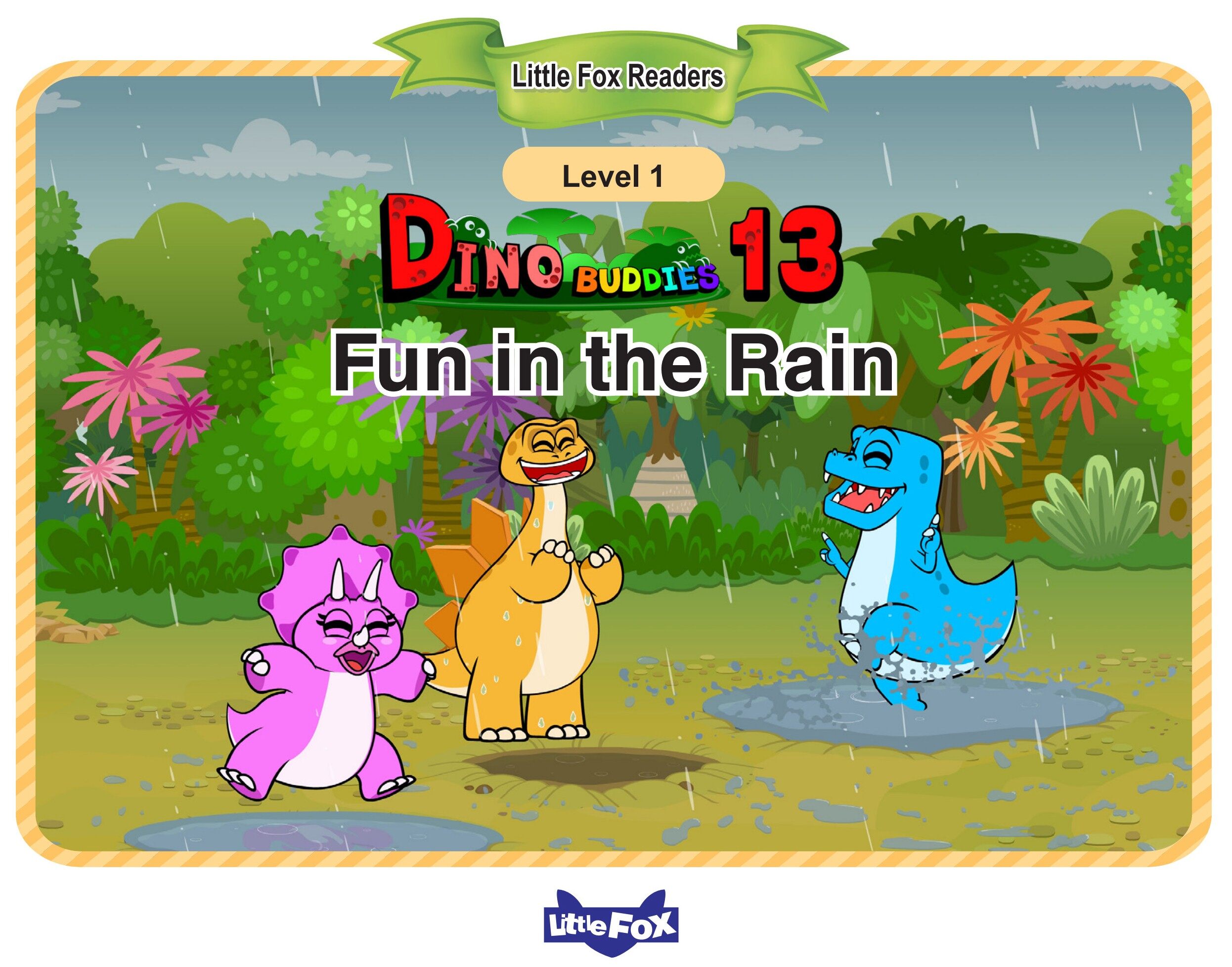 Fun in the Rain绘本故事第2页