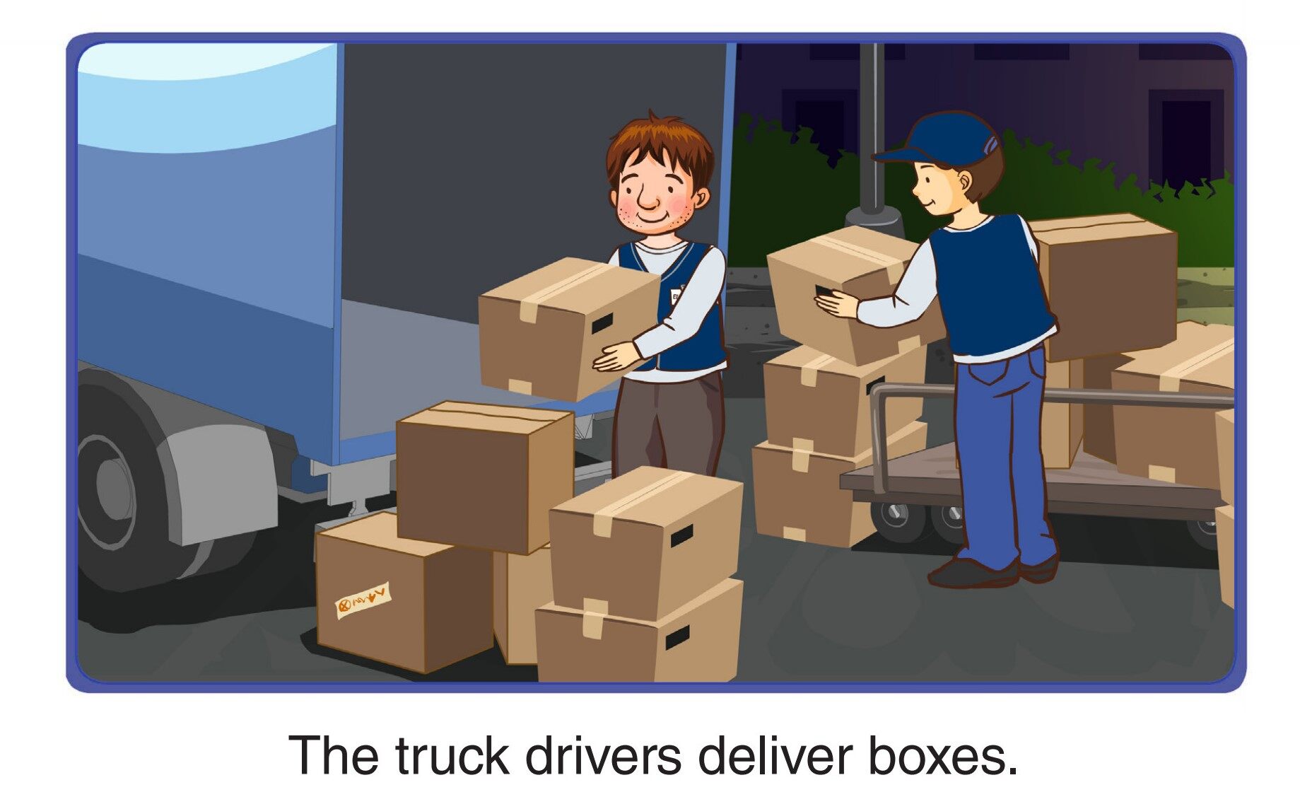 In the Middle of the Night绘本故事第5页