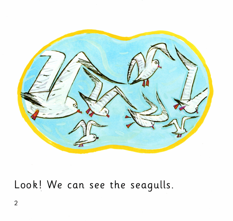 The Beach绘本故事第3页