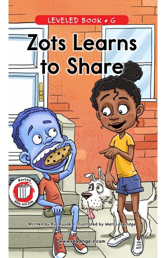 Zots Learns to Share绘本故事第2页