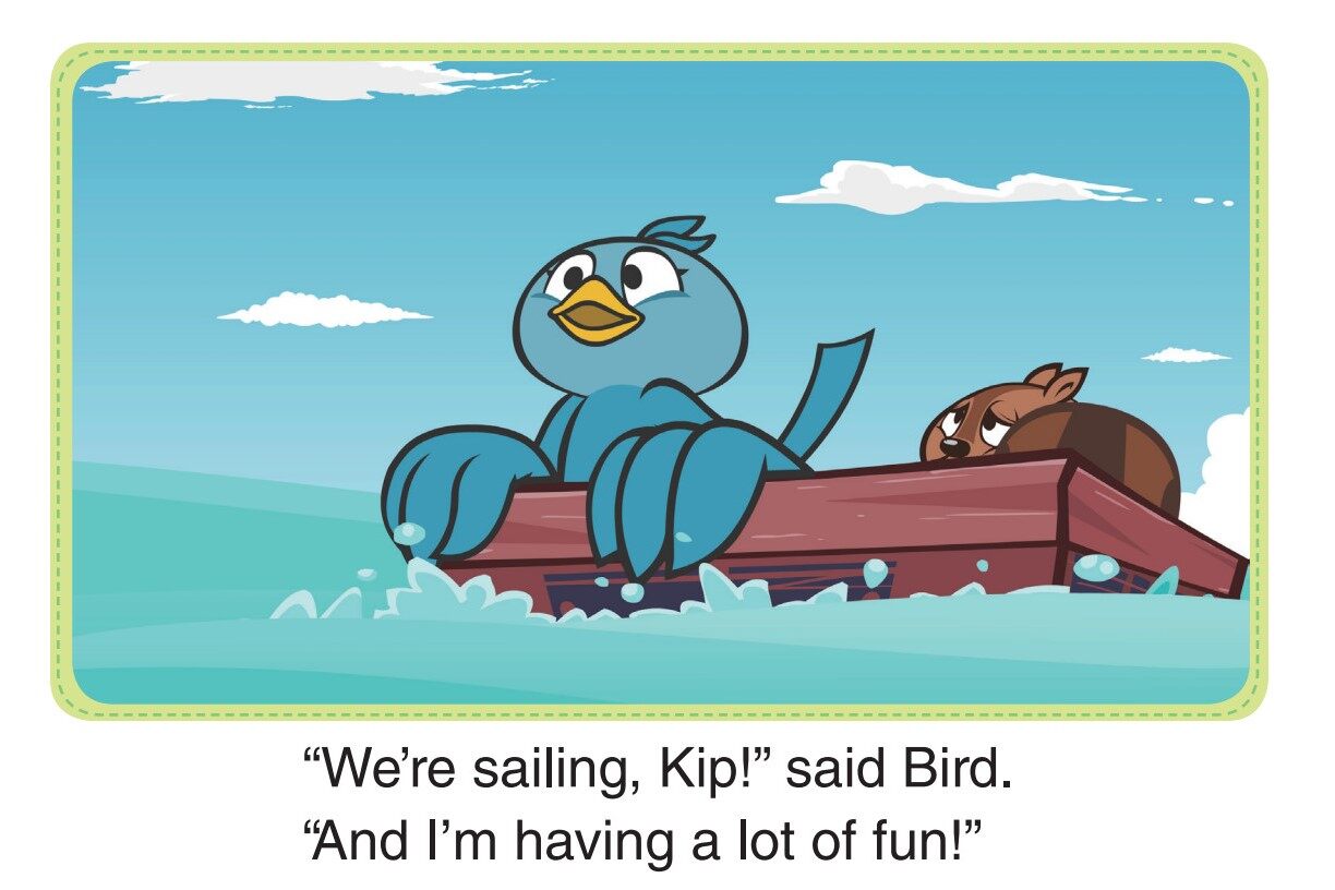 Lost at Sea!绘本故事第3页