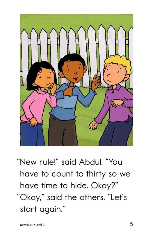 New Rule!绘本故事第5页