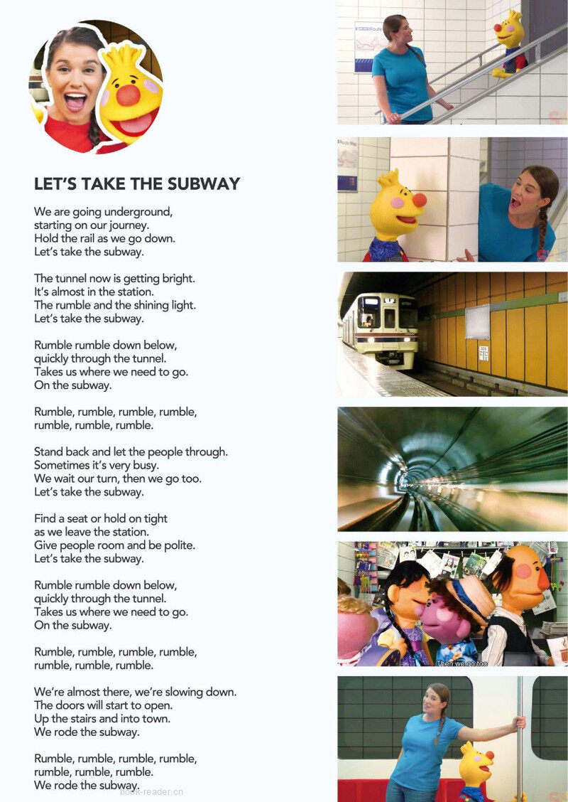 Let's Take The Subway绘本故事第2页