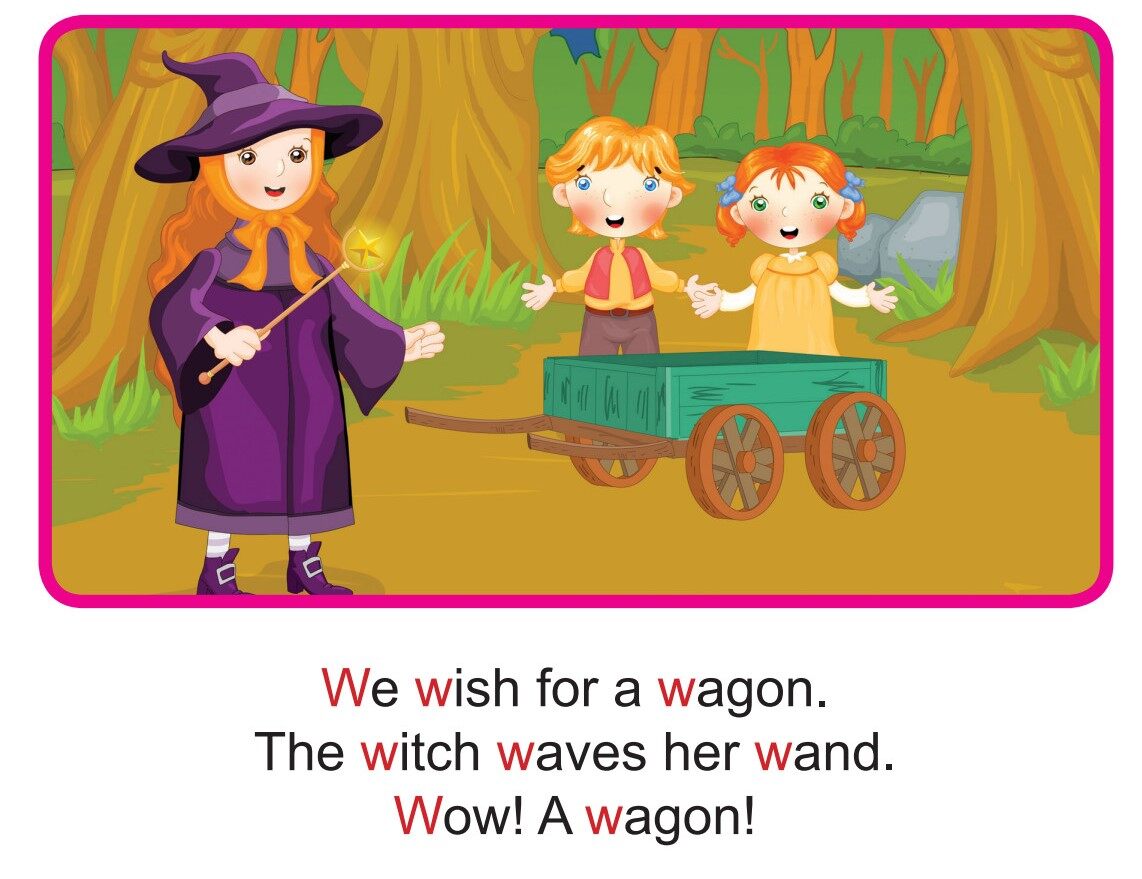 'W' words -  We Wish绘本故事第2页