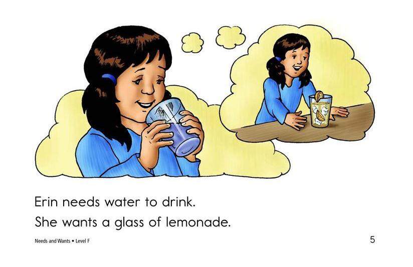 Needs and Wants绘本故事第5页