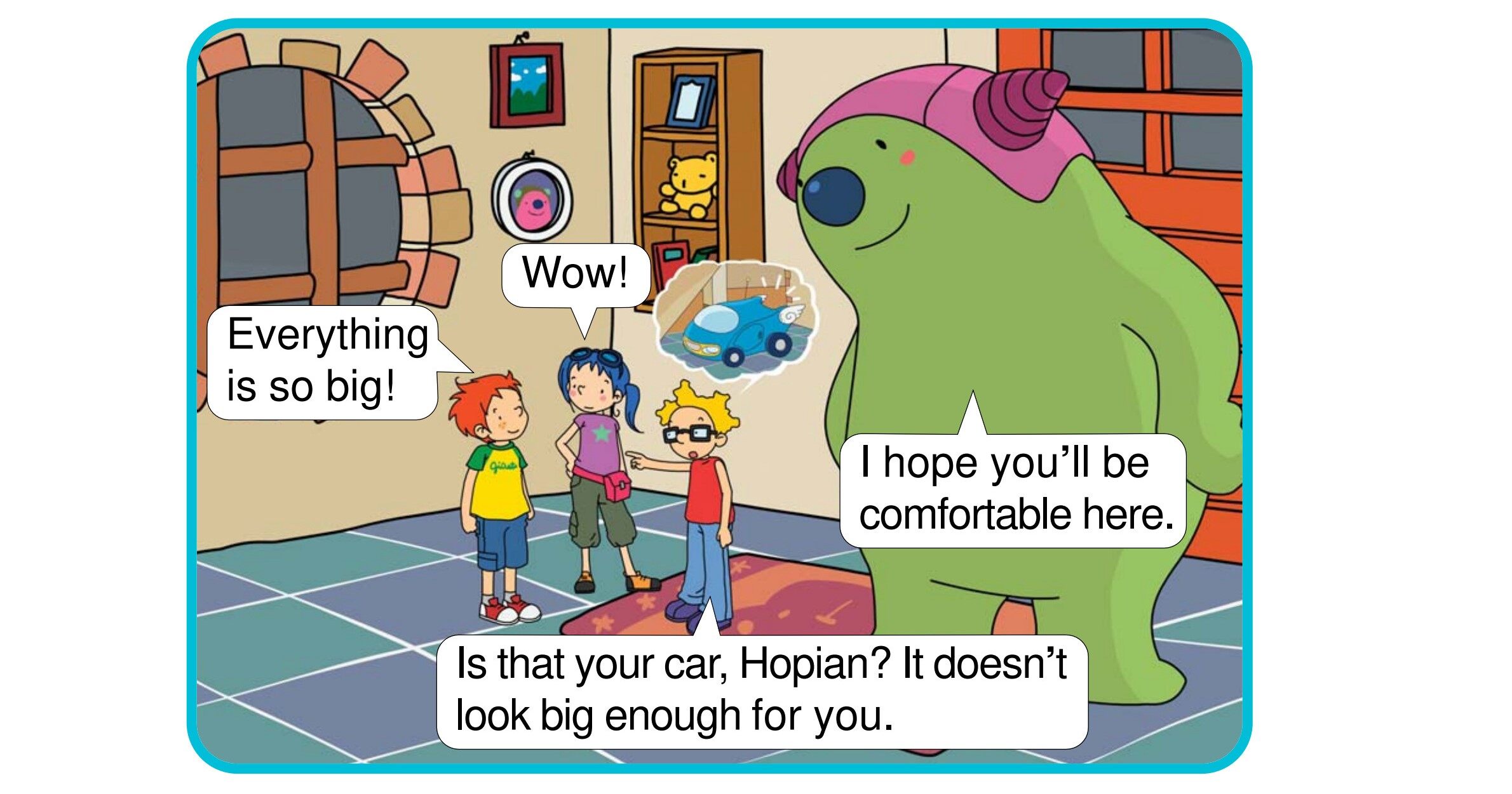 Hopian's Home绘本故事第5页