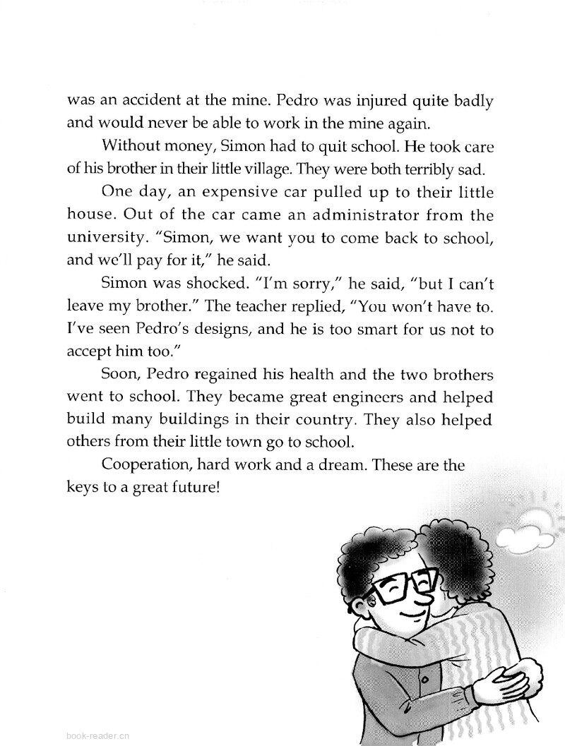 Two Brothers, One Dream绘本故事第3页