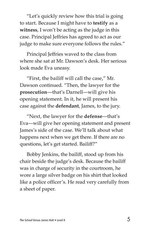 The School Versus James Holt绘本故事第4页