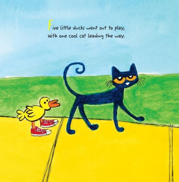 Pete the Cat  Five Little Ducks绘本故事第3页