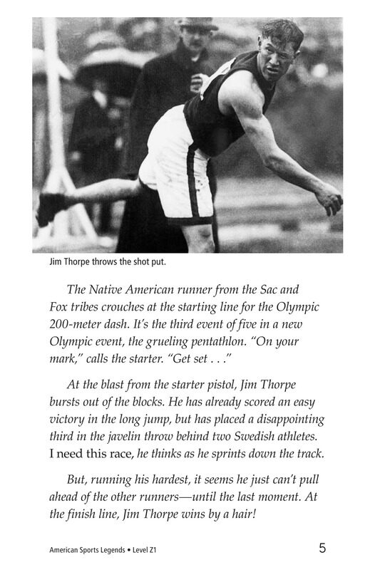 American Sports Legends绘本故事第4页