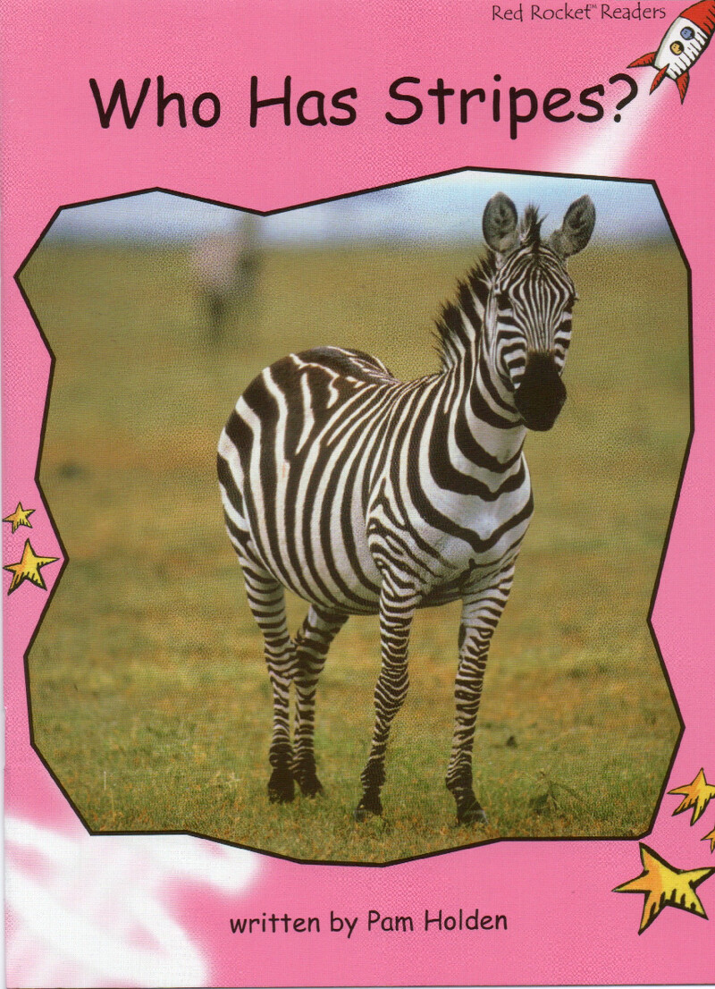 who has stripes？绘本故事第2页