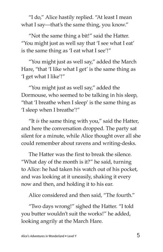 Alice's Adventures in Wonderland (Part 5)绘本故事第5页