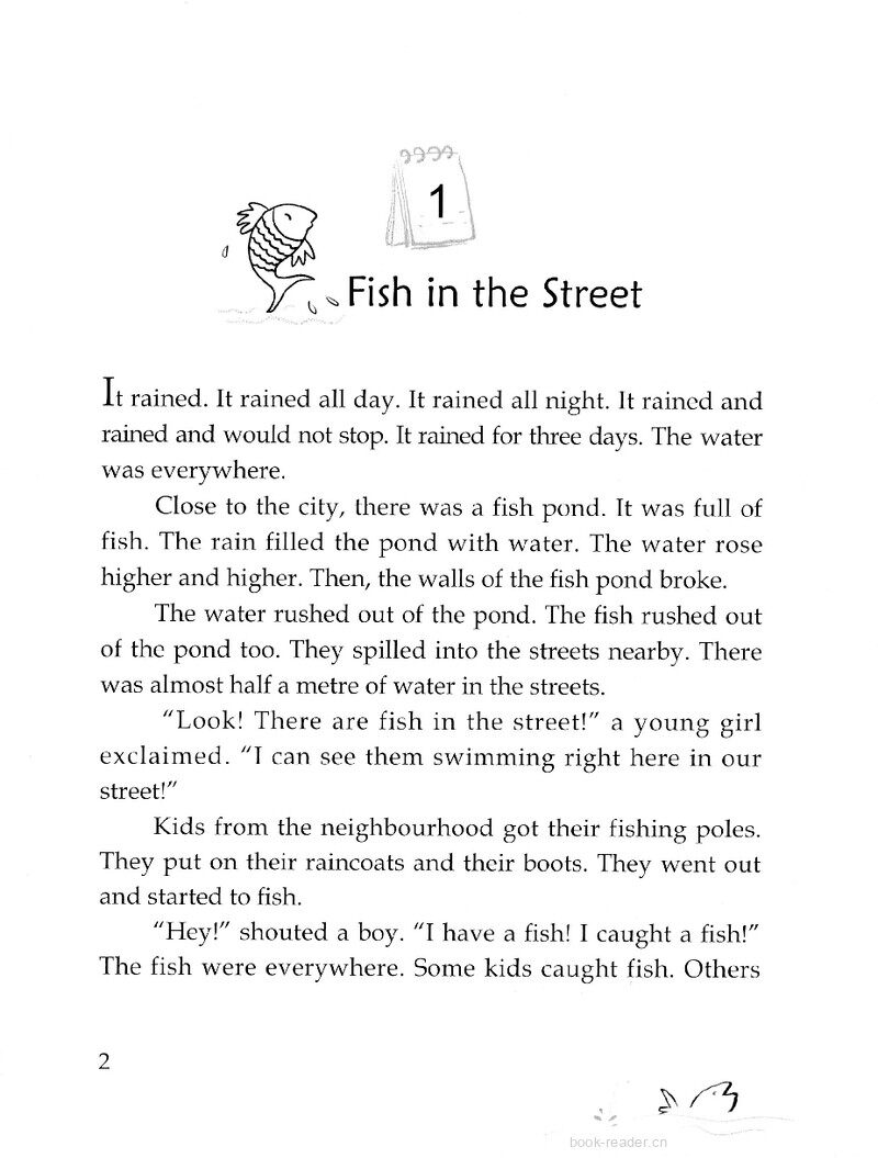 Fish in the Street绘本故事第3页