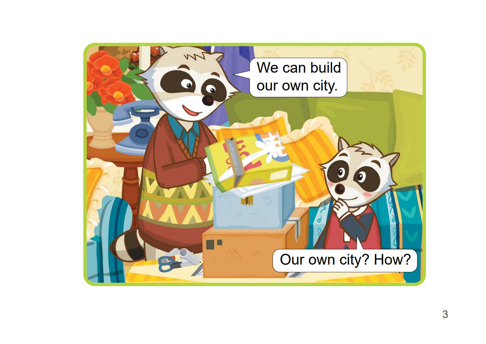 Buliding A City绘本故事第4页