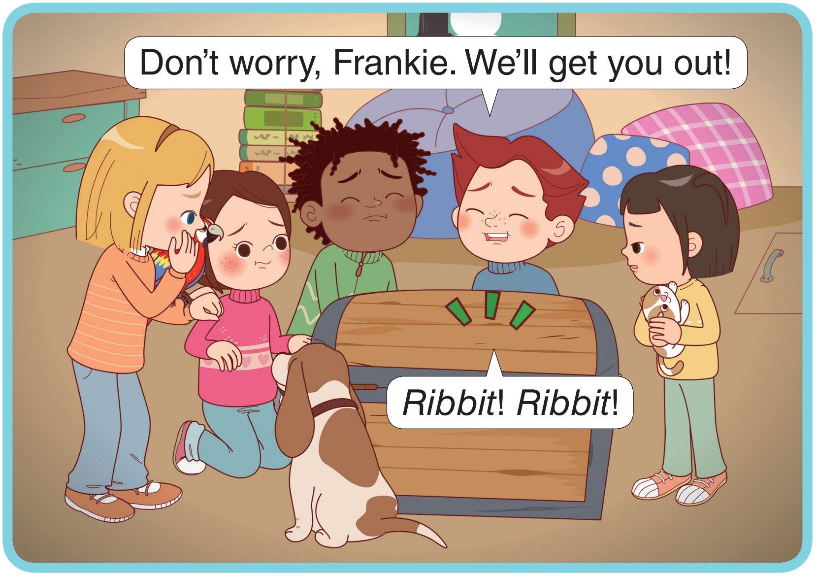 The Magic Key绘本故事第3页