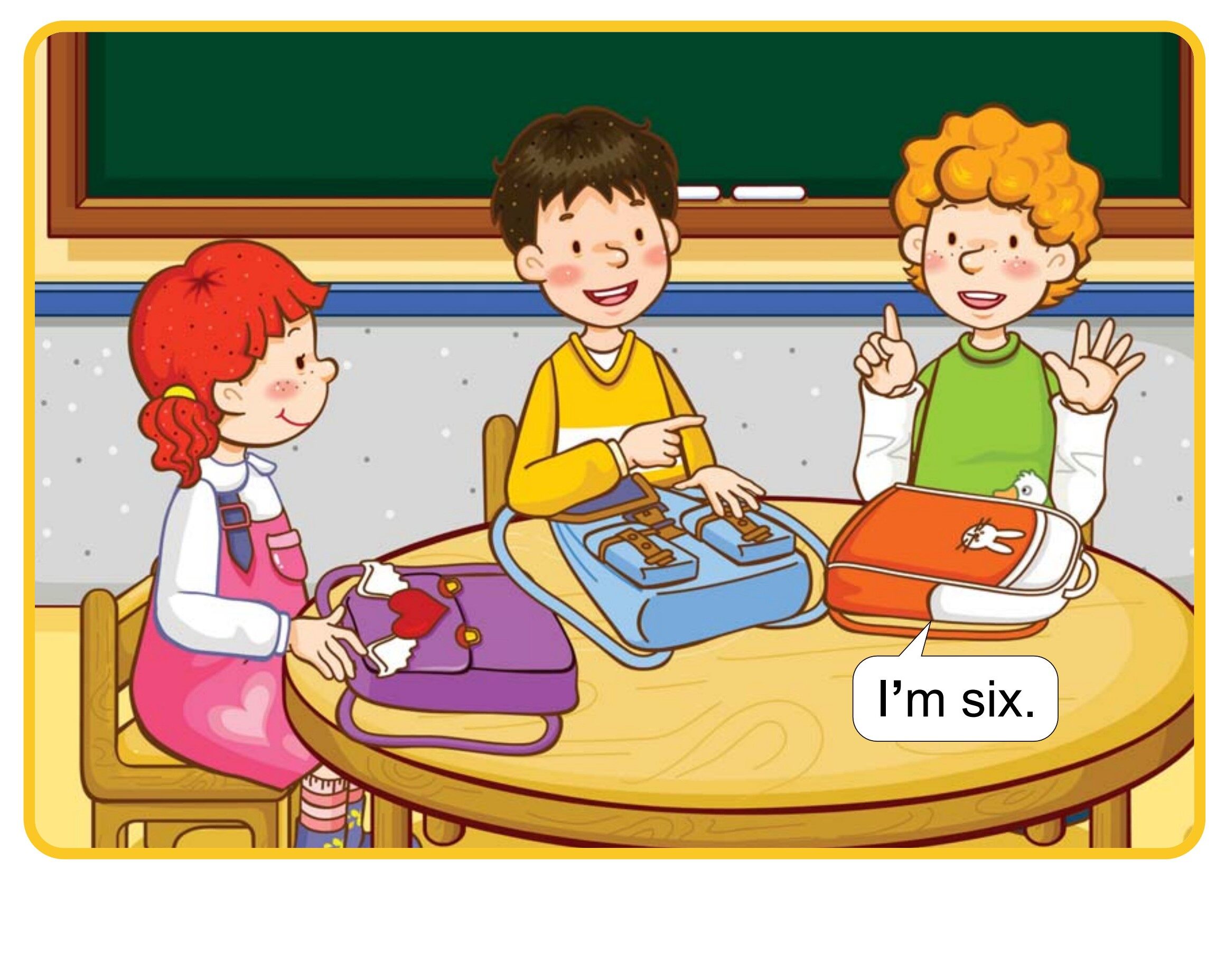 How Old Are You?绘本故事第5页