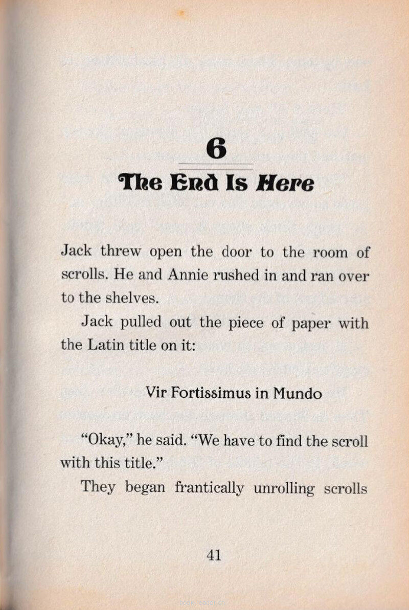 06 The End Is Here绘本故事第2页