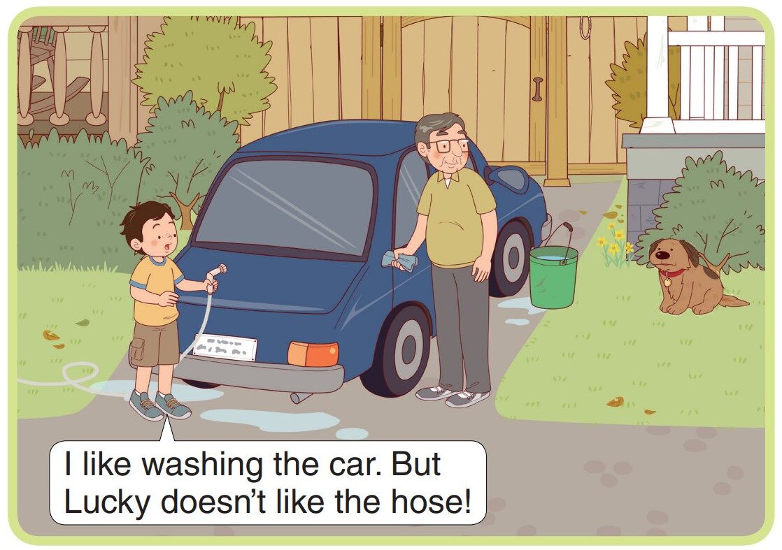 Aunt Pam Is Here绘本故事第4页