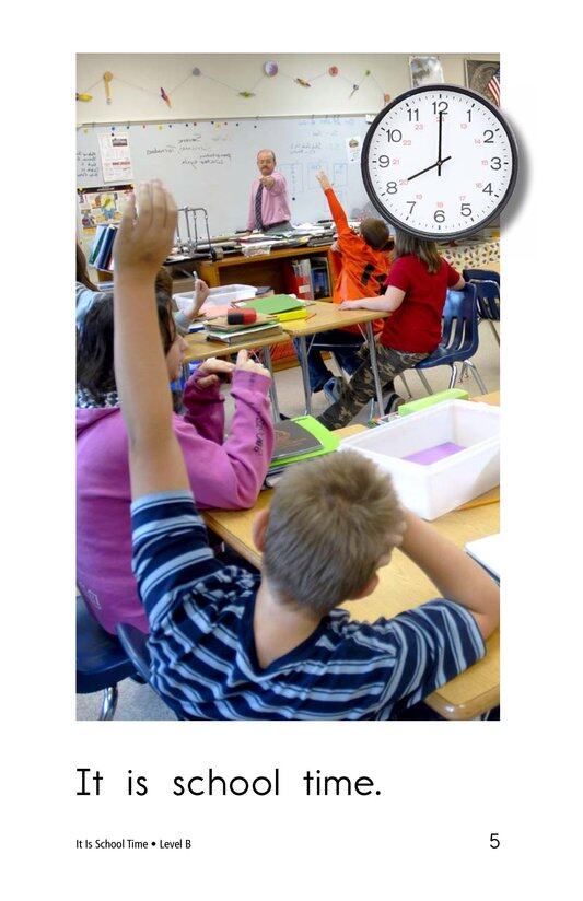 It Is School Time绘本故事第5页