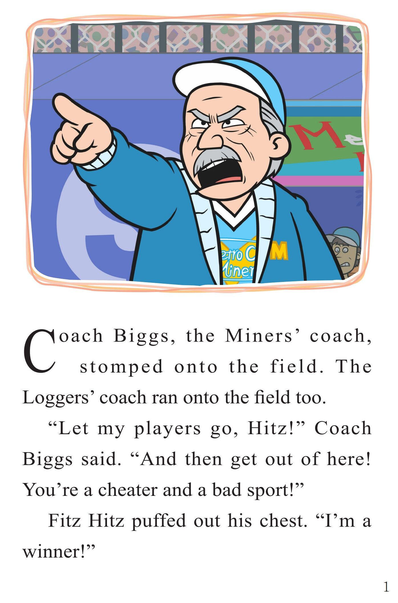 A Bad Sport绘本故事第3页